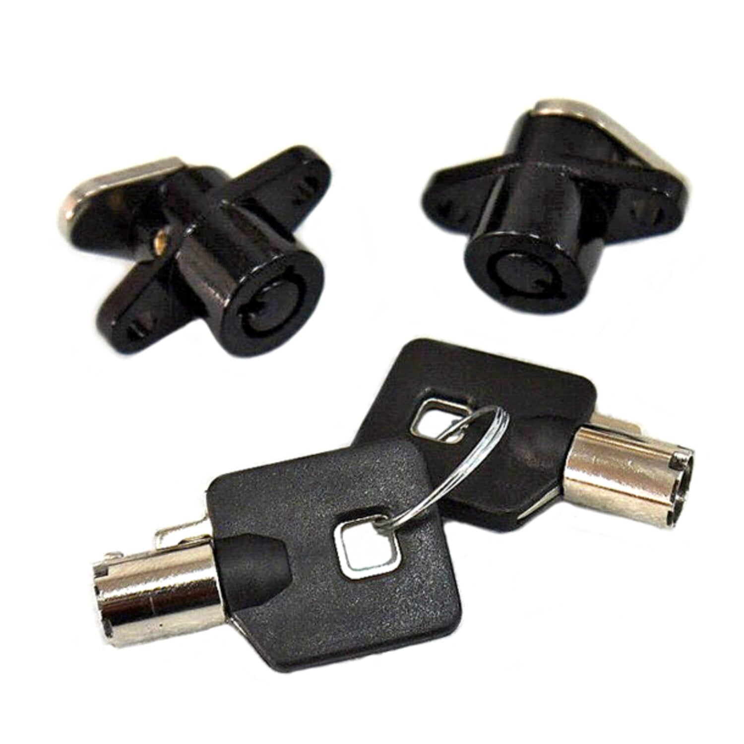 MCS Lock set saddlebags - Black