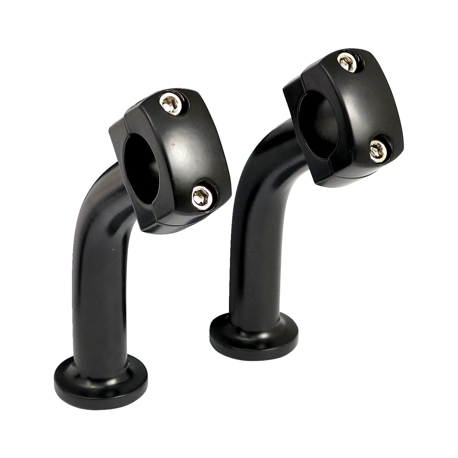 MCS Domed Pullback riser set - 5" rise - Black