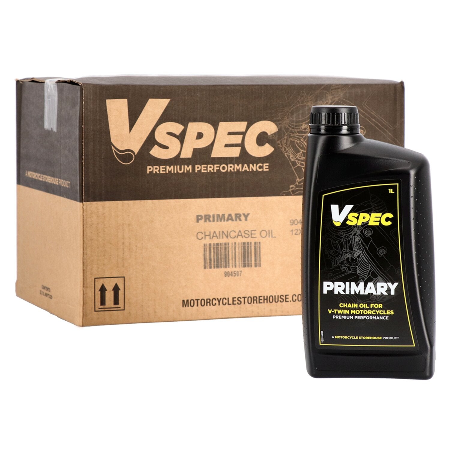 Vspec primary chain case oil - 1 liter bottle