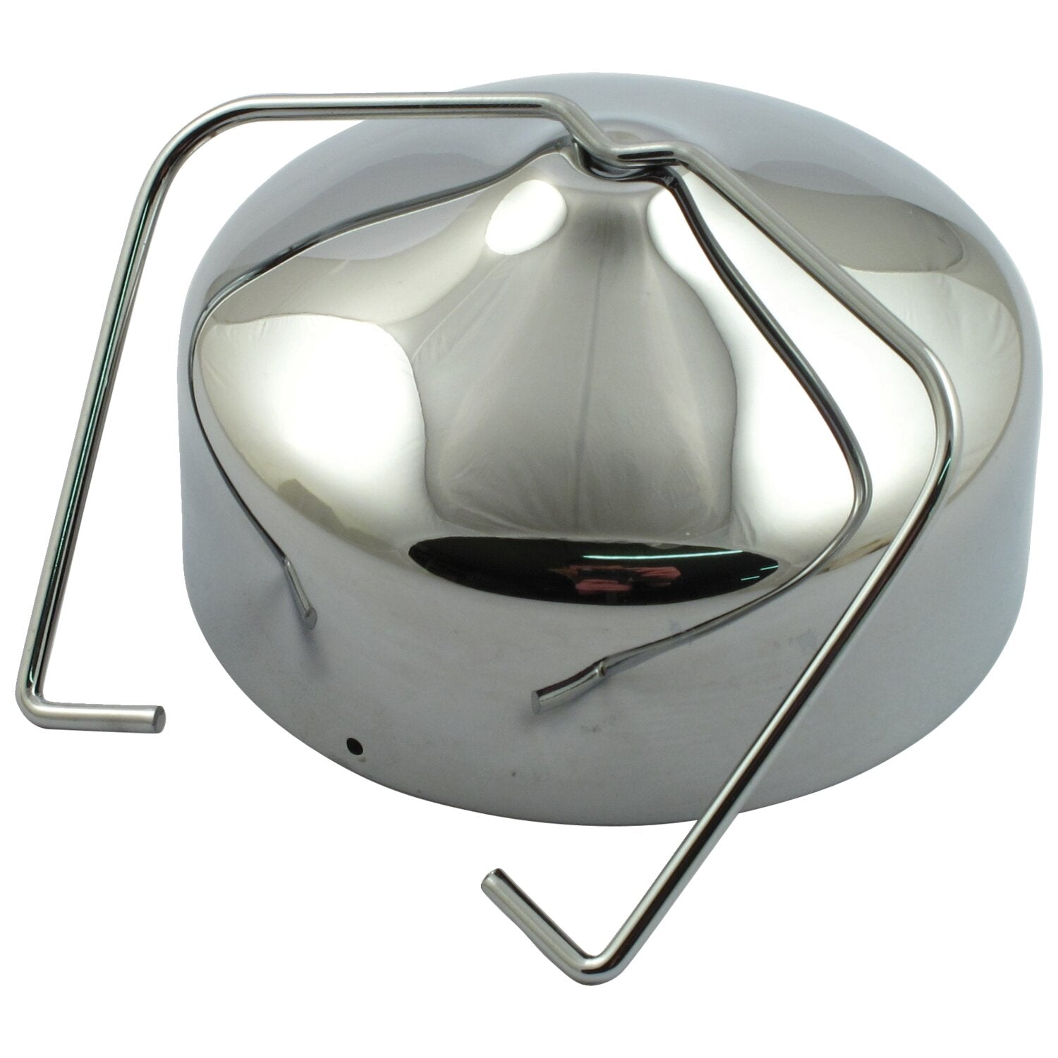 MCS Early style distributor cover for OHV Big Twin - Chrome