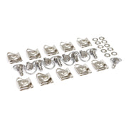 MCS M6 quick-lock fastener set silver