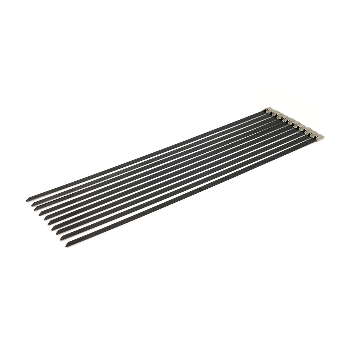 MCS Exhaust tie wraps 14.25" long black stainless