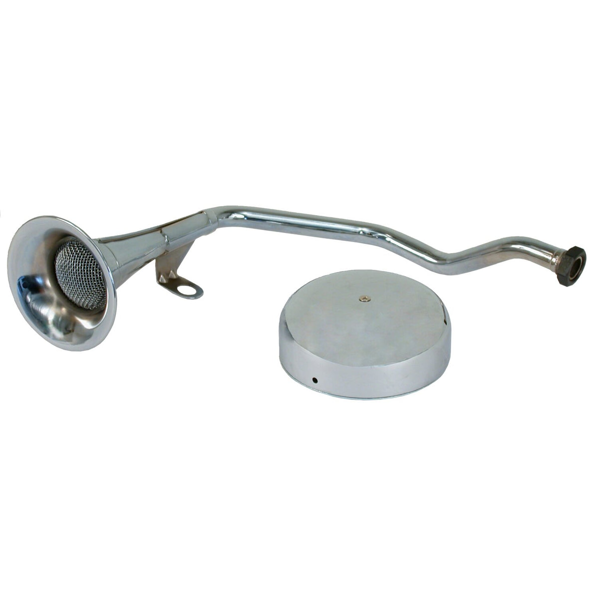 MCS Early style trumpet horn kit - 12-volt - Chrome