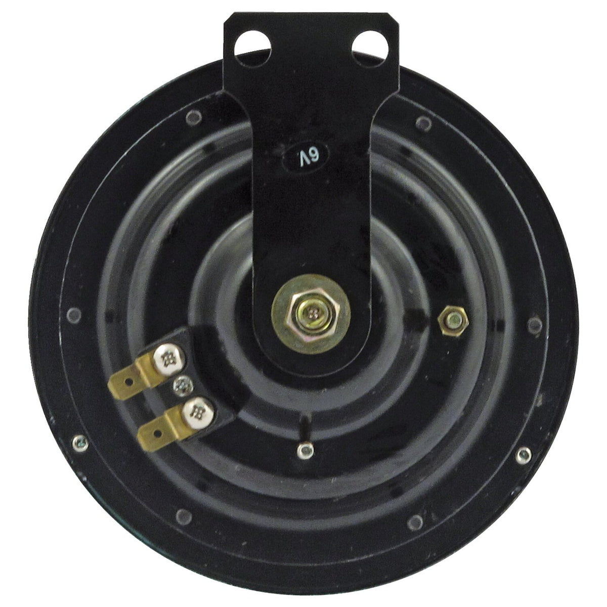 MCS OEM style 5-1/2" springer horn - Chrome - 6-Volt