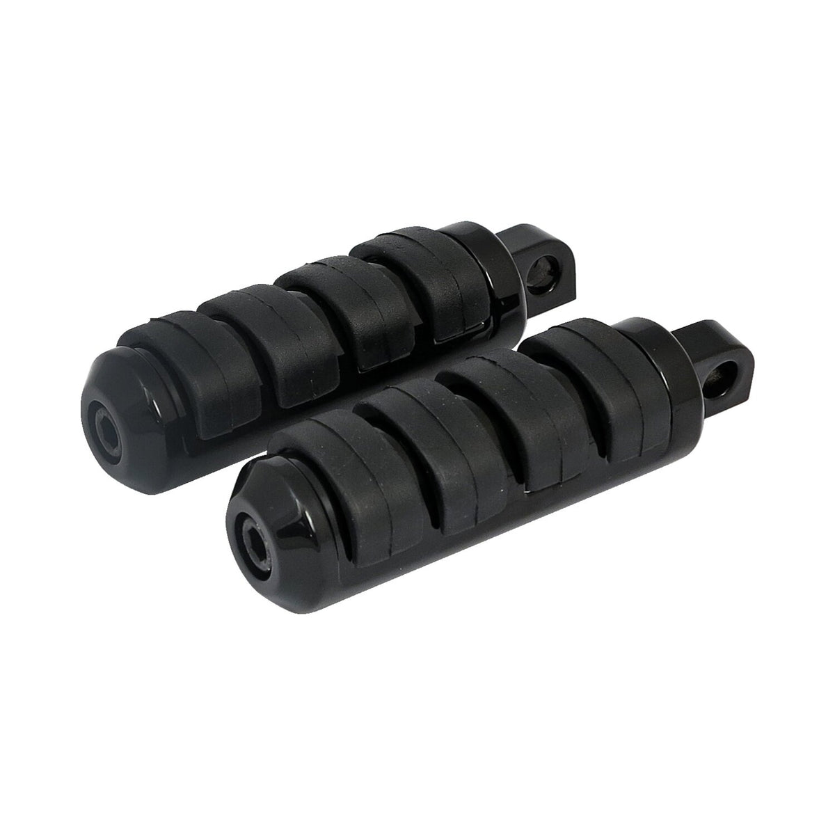MCS Comfort foot pegs - Small diameter - Black