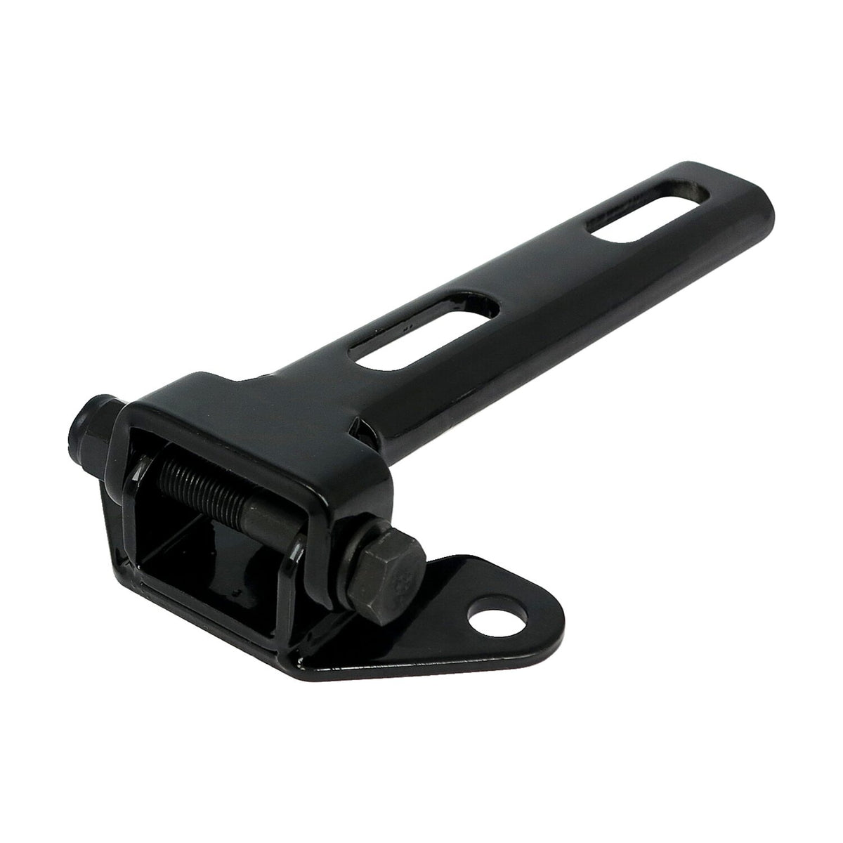 MCS Universal solo seat hinge square mount - Black