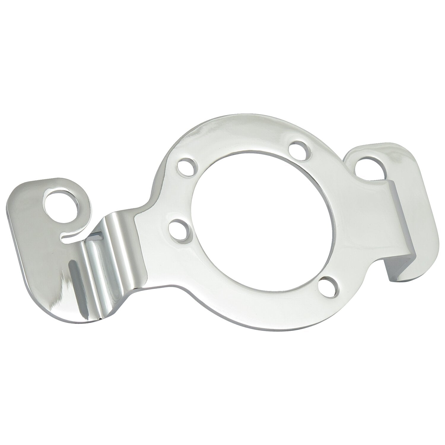MCS Air cleaner adapter bracket - Chrome