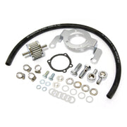 MCS Air cleaner adapter bracket kit - Chrome