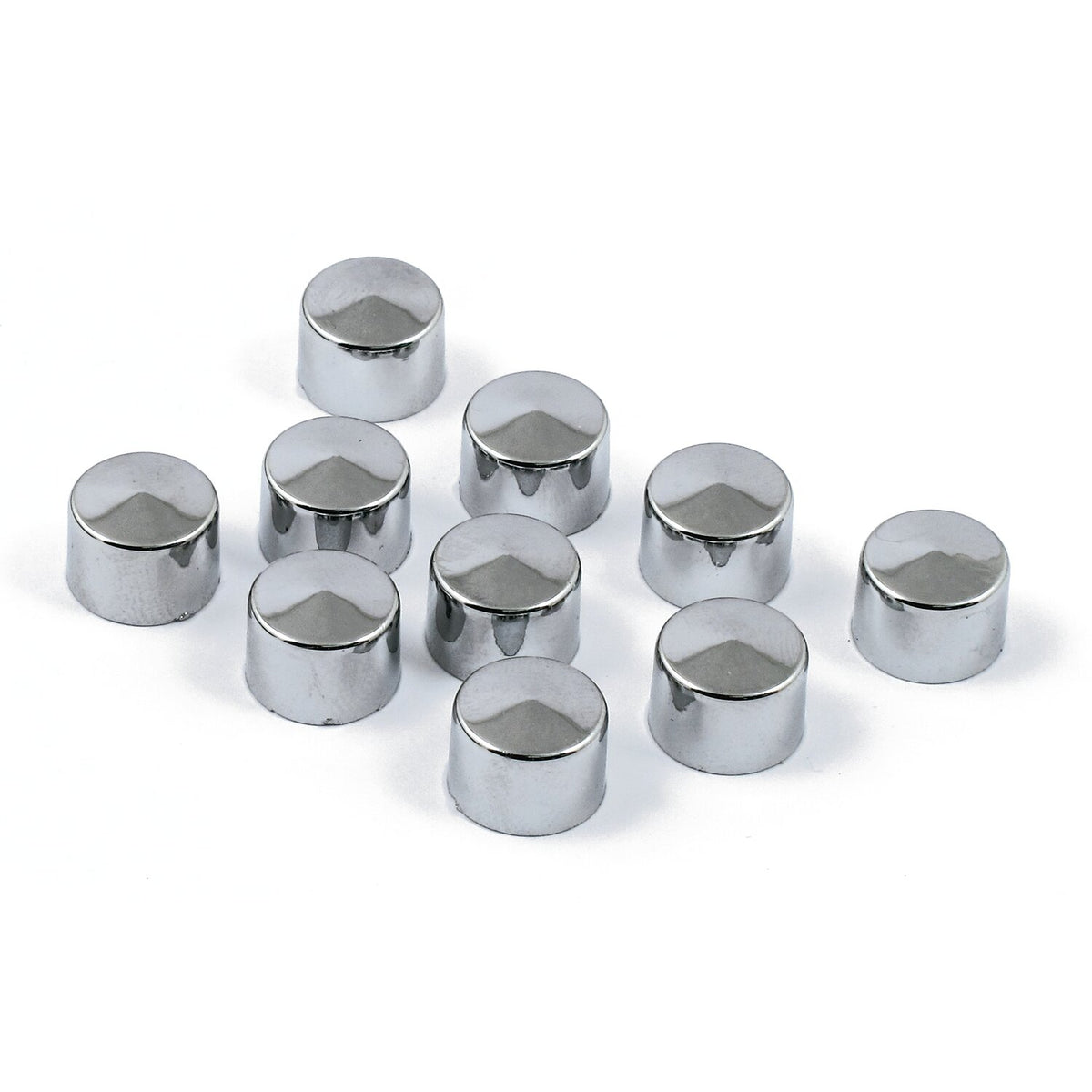 MCS Smoothtopps push-on bolt cover set - Black