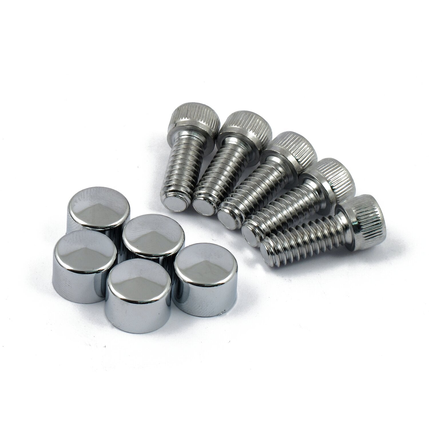 MCS SmoothTopps bolt & cover kit - Chrome