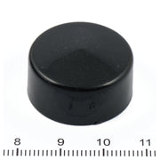 MCS Smoothtopps push-on bolt covers 3/4" hex bolts/nuts - Black