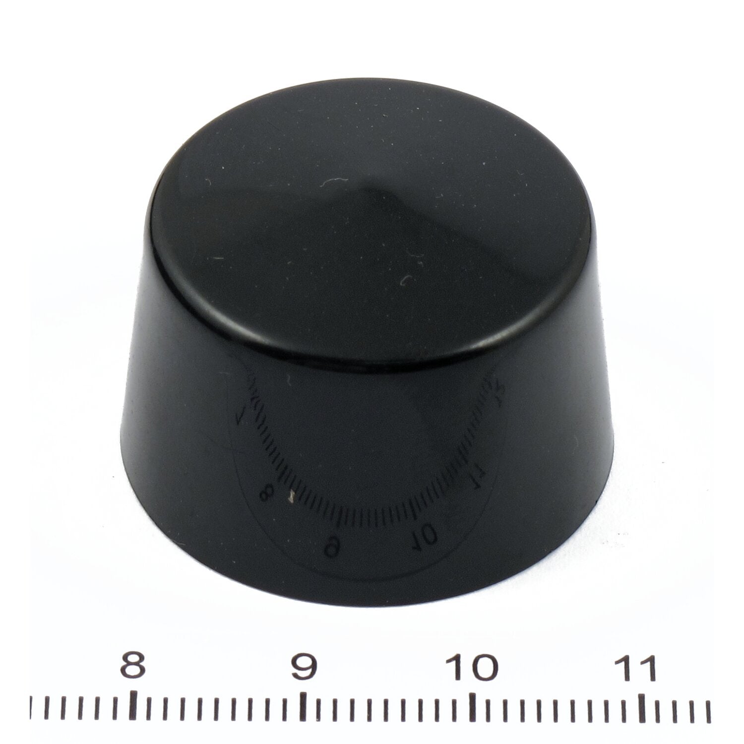 MCS Smoothtopps push-on bolt covers 15/16" hex bolts/nuts - Black