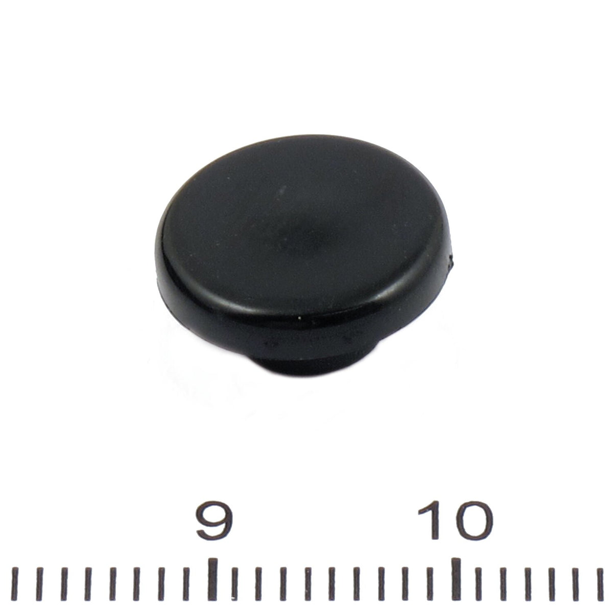 MCS Mushroom style push-on bolt covers 1/4" allen size - Chrome