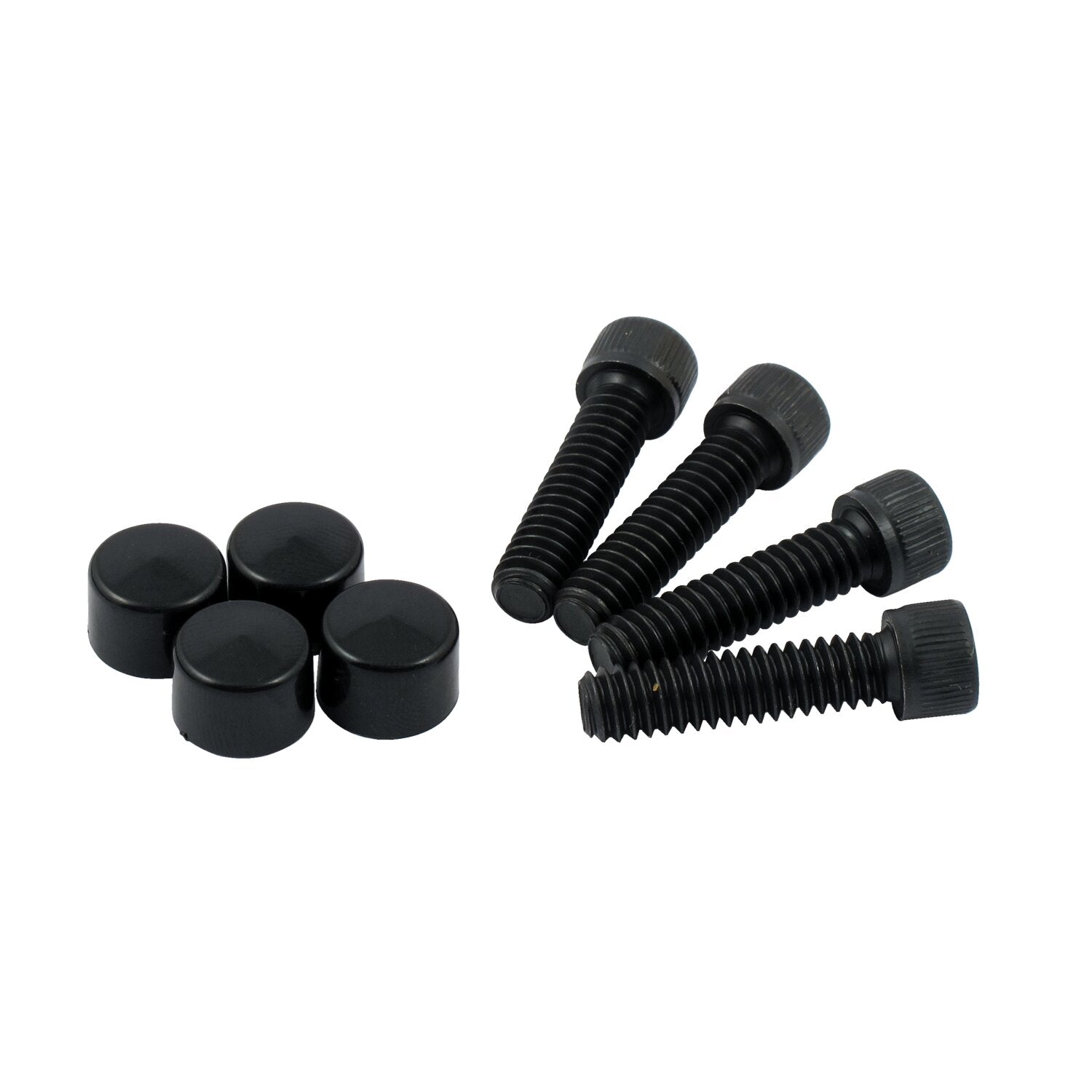 MCS Smoothtopps push-on cover & bolt kit - Chrome