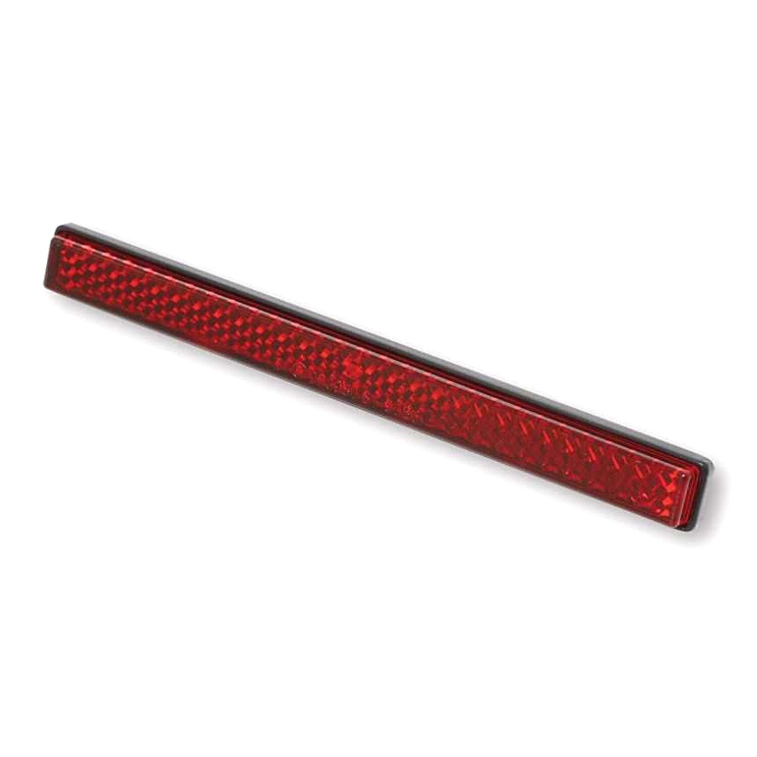MCS Universal B-Seen reflector - Rectangular - 123x13mm - Red