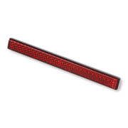 MCS Universal B-Seen reflector - Rectangular - 129x23mm - Red