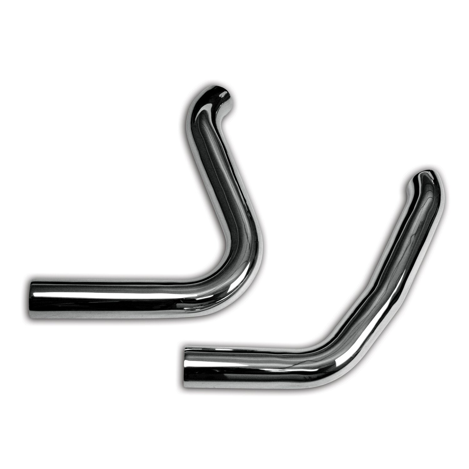 Paughco Front & rear heatshield set - Chrome