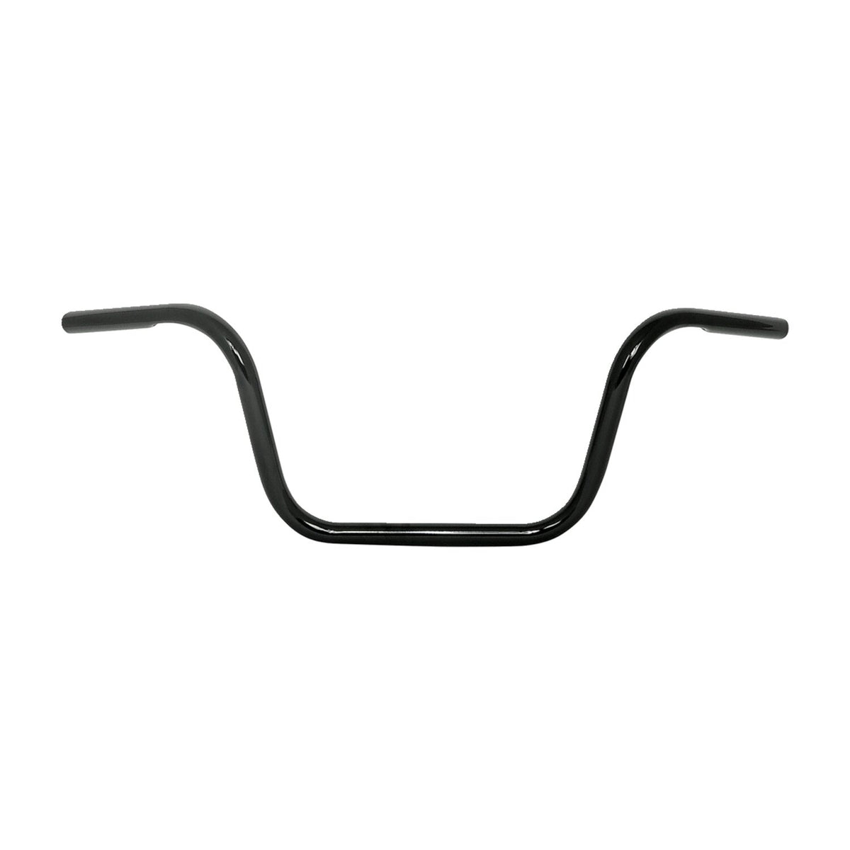 MCS Apehanger handlebar 10" rise 1" black