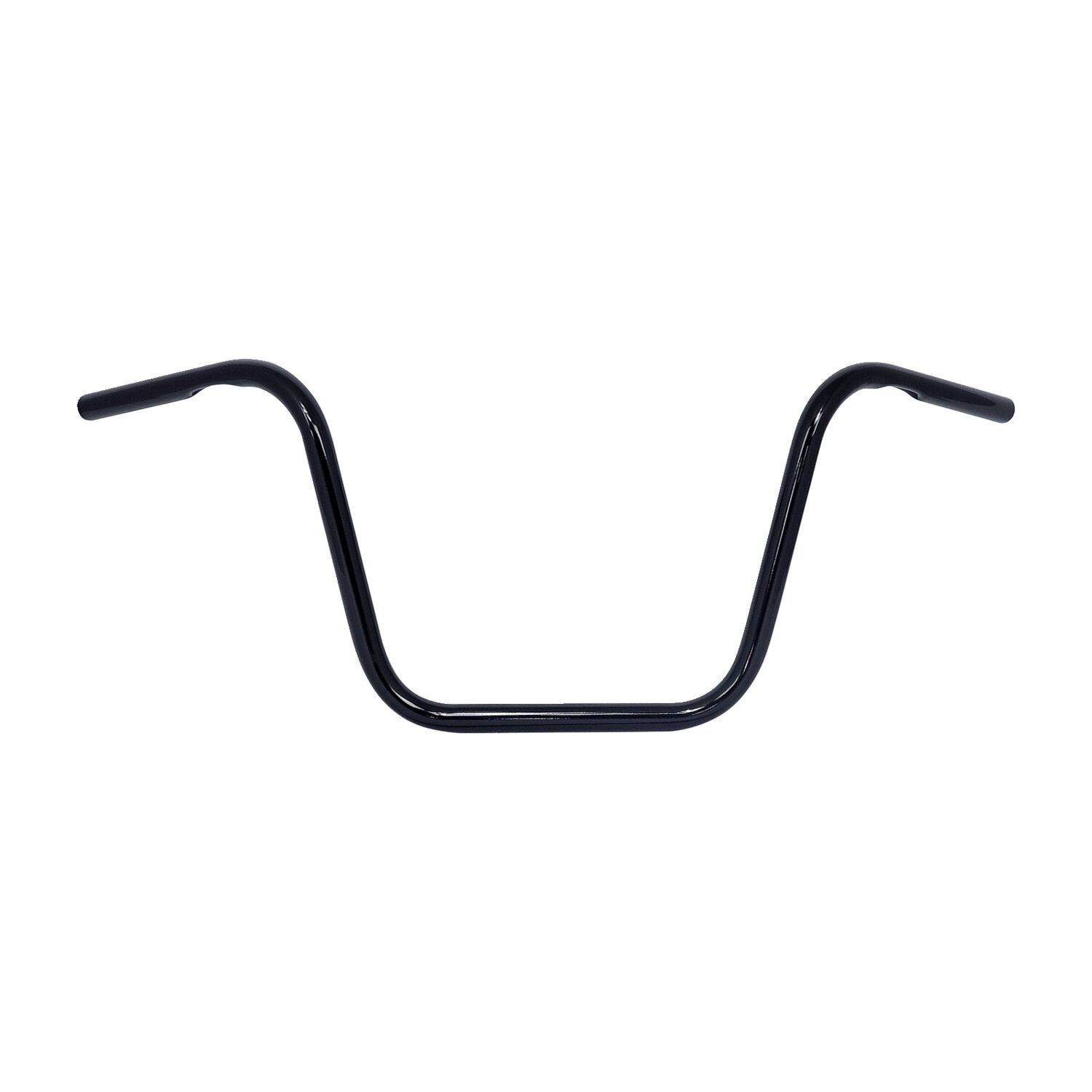 MCS Apehanger handlebar 12" rise 1" black