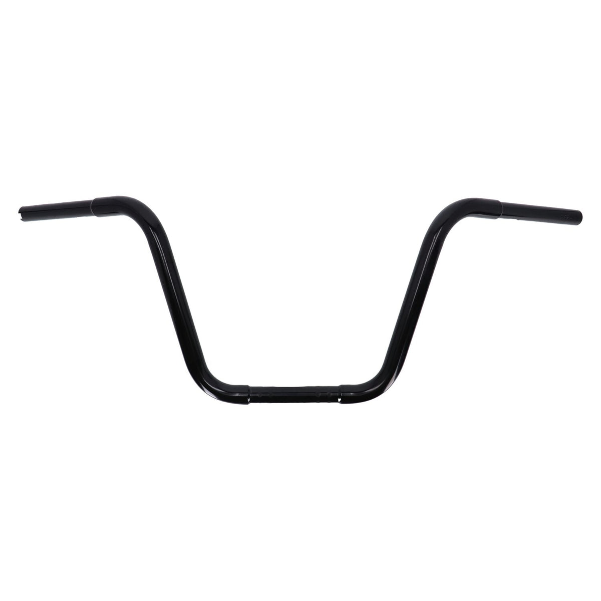 MCS 1-1/4" Buffalo Apehangers 12" high black