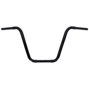 MCS 1-1/4" Buffalo Apehangers 16" high black