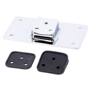 MCS License plate bracket flat - Chrome