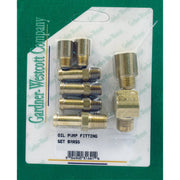 Gardner-Westcott oil pump line fitting kit - Brass