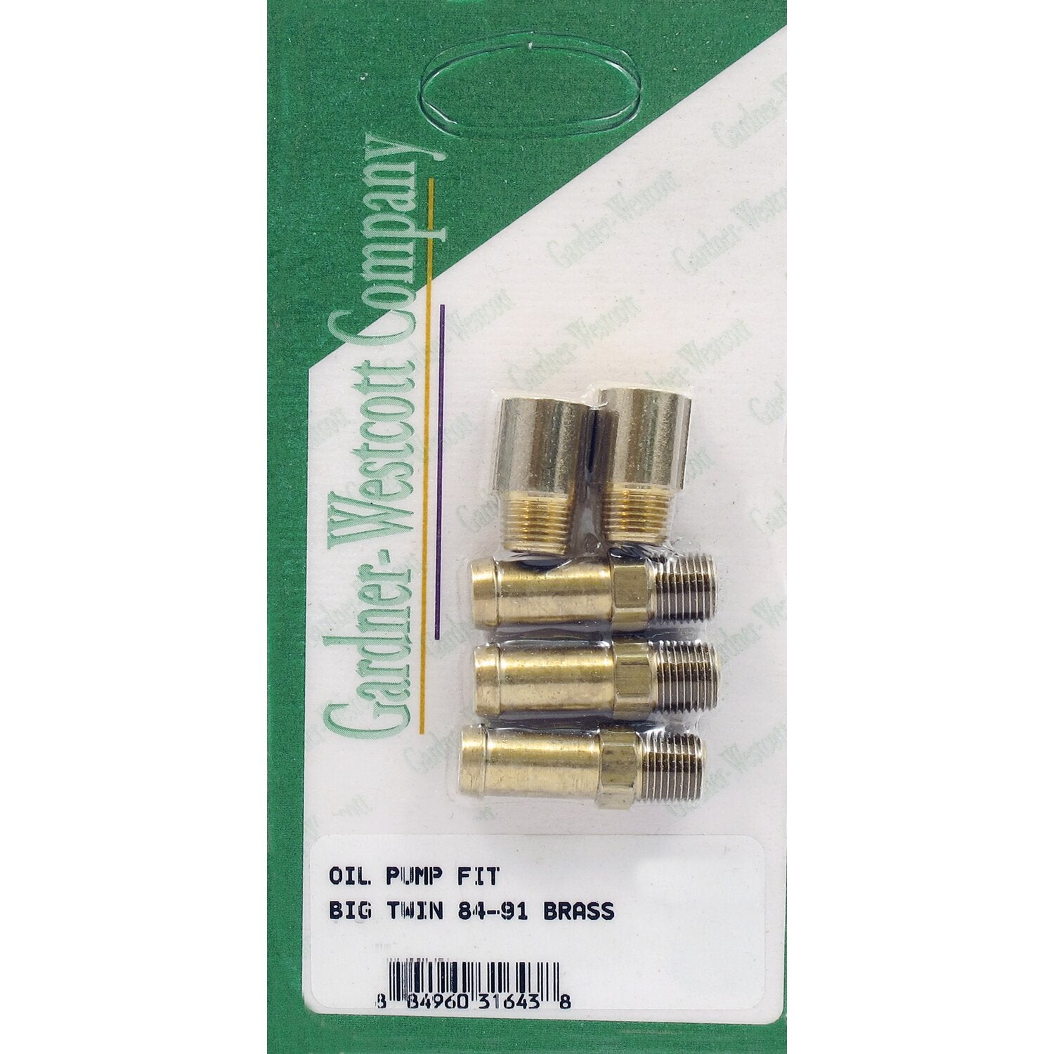 Gardner-Westcott Oil pump & line fitting set