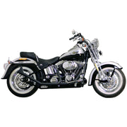 Paughco Side by side Upswept Fishtails exhaust - Black