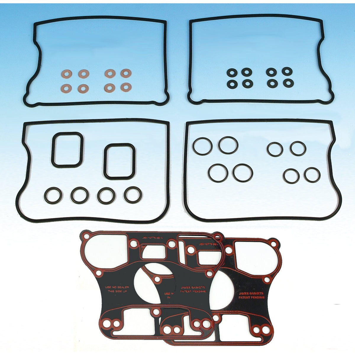 James Gaskets James rocker cover gasket kit - Evo B.T - RCM