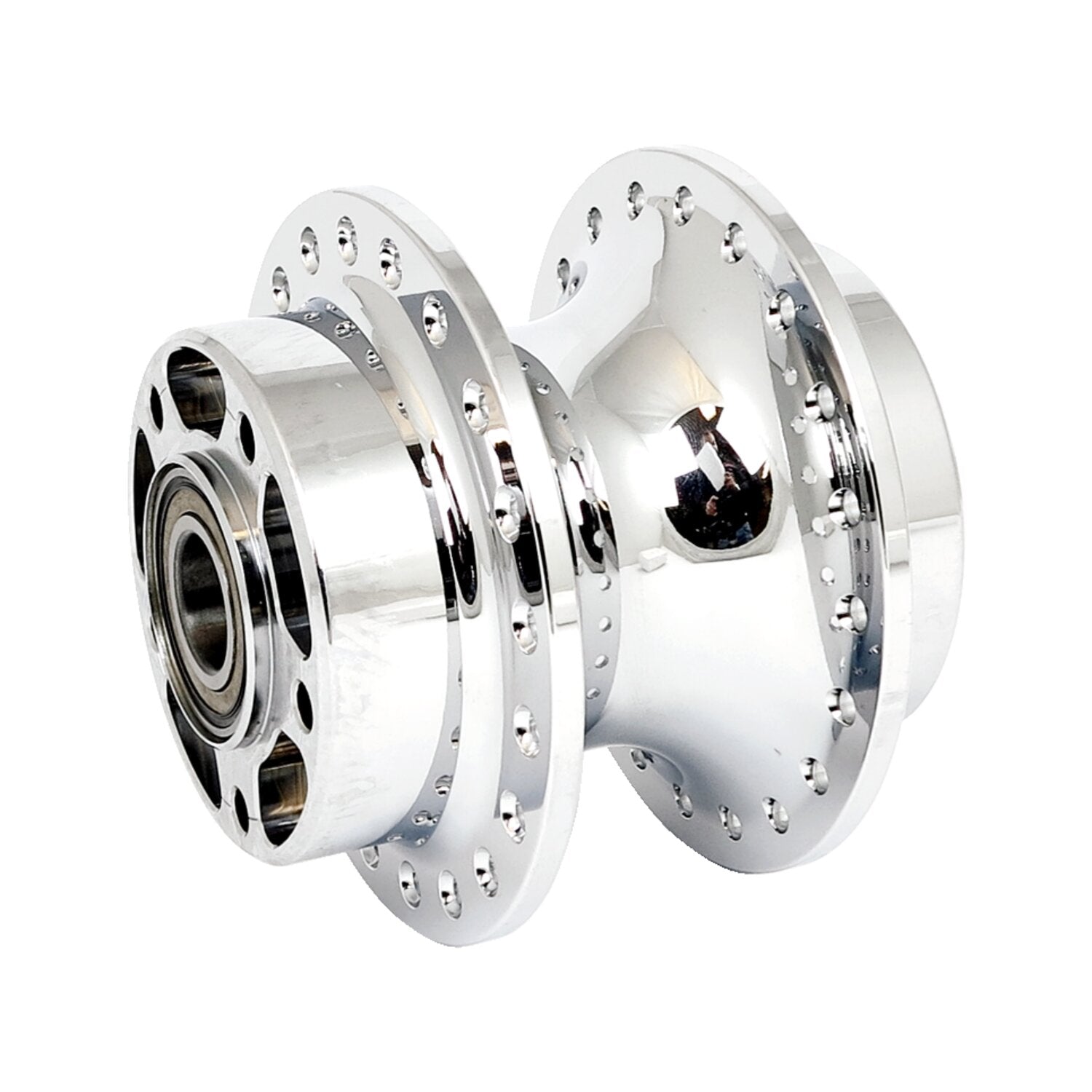 MCS Front wheel hub chrome