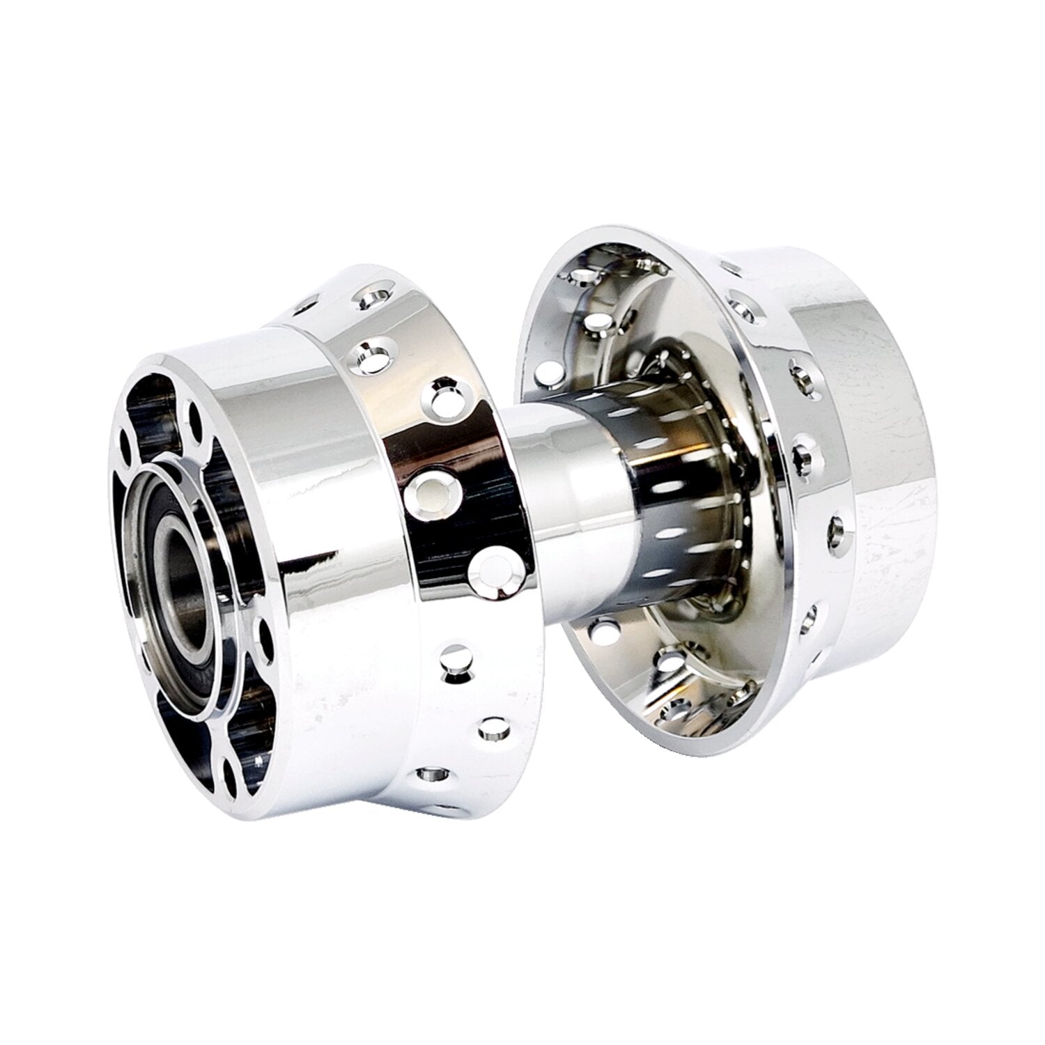MCS Front wheel hub - Chrome - ABS