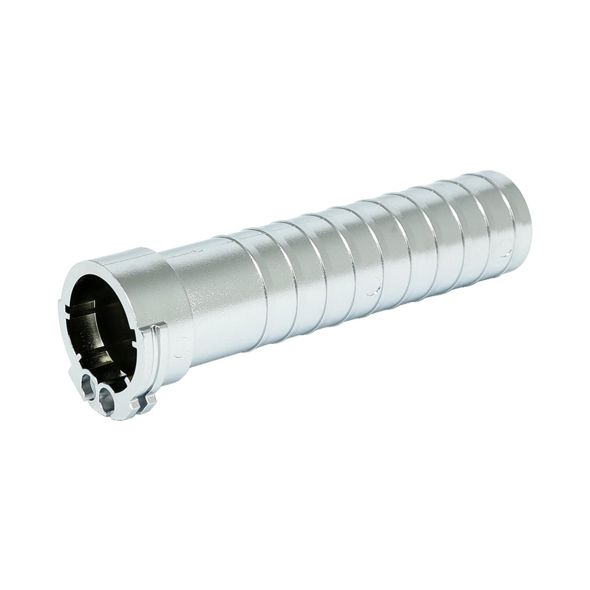 MCS OEM style throttle sleeve dual cable - Chrome