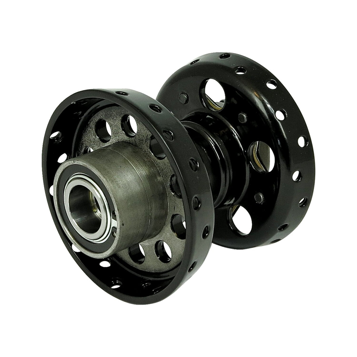 Samwel Custom Star hub for OEM axle - Black with black star