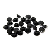 MCS Push-in mushroom allen head plugs 5/16" - Black