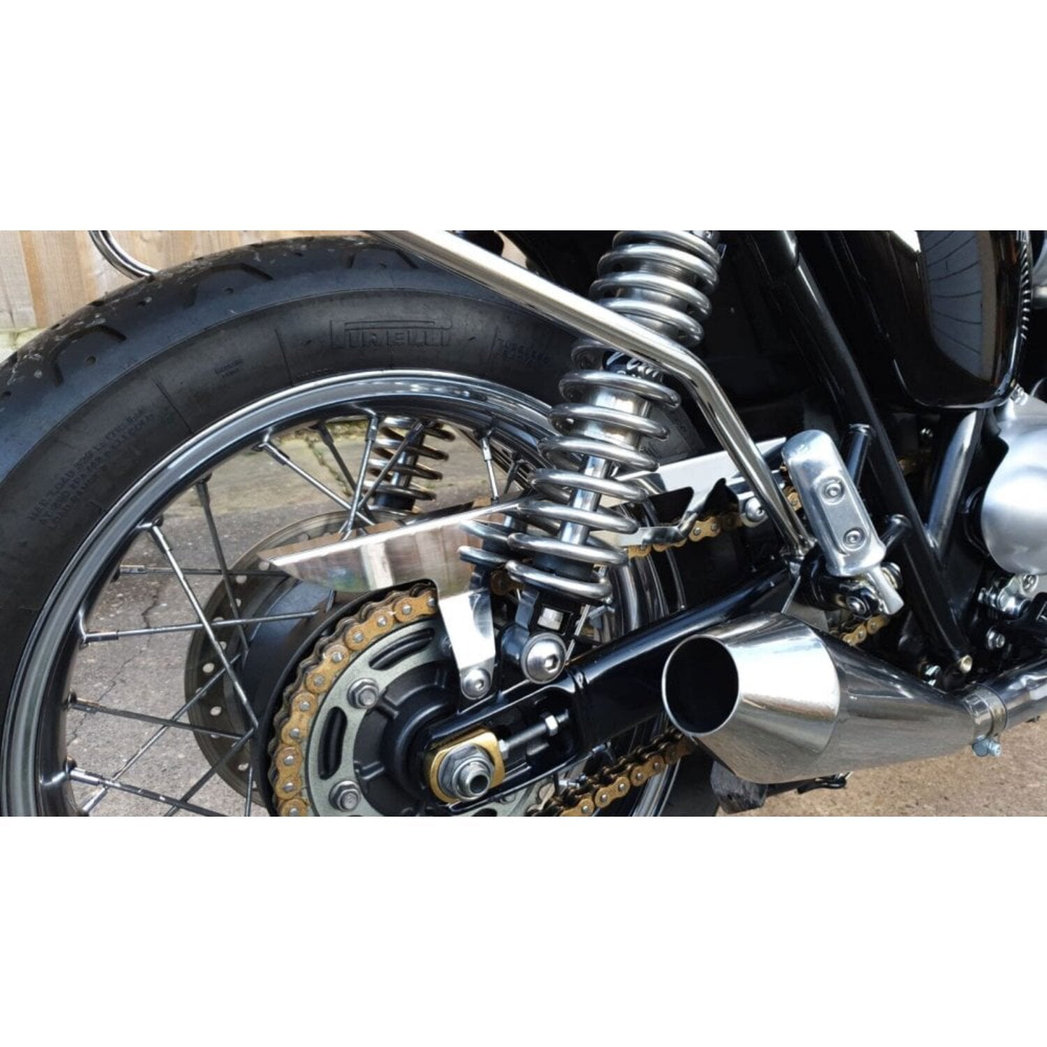 Motone Tanto chain guard - Polished