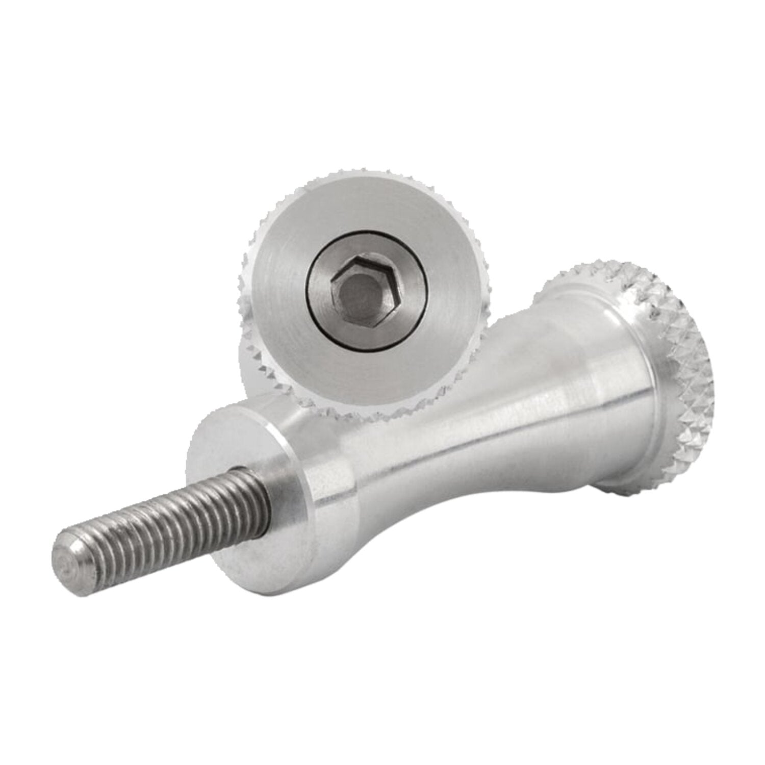 Motone medium quick release seat bolts - 45mm polished