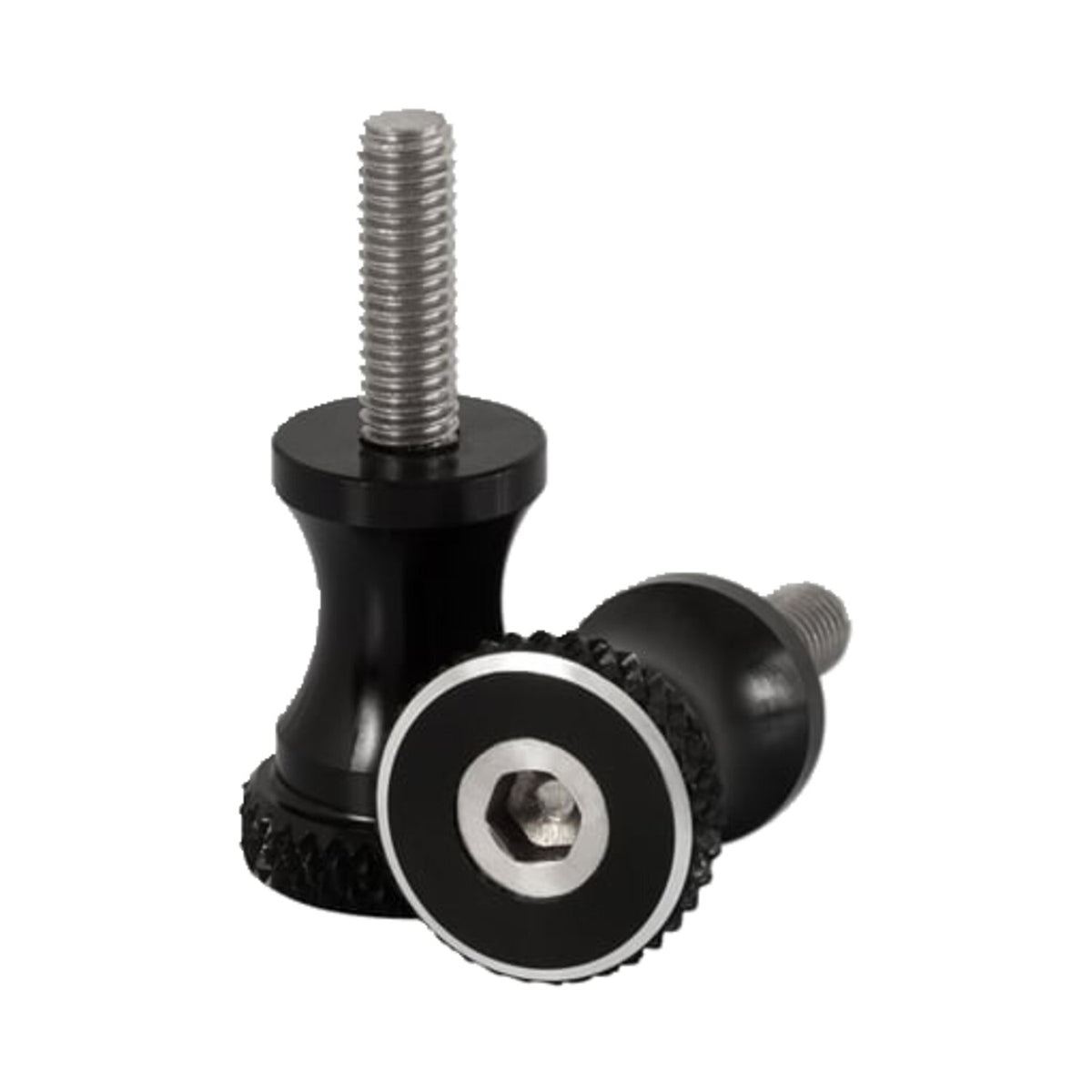 Motone short quick release seat bolts - 28mm black