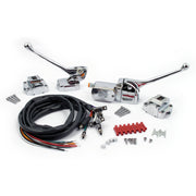 MCS Chrome handlebar control kit