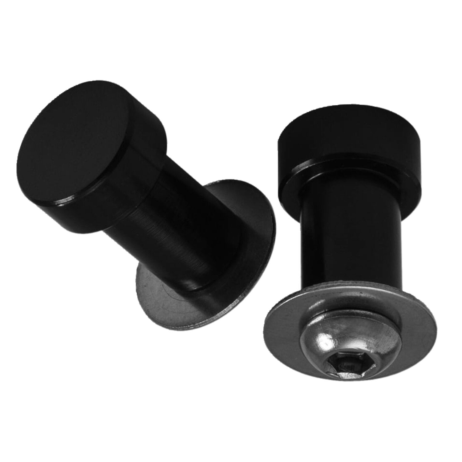 Motone mirror delete plugs 1" h/b - Black