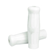 MCS Vintage style 1" grips white