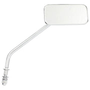 MCS Small rectangular mirror - long stem chrome