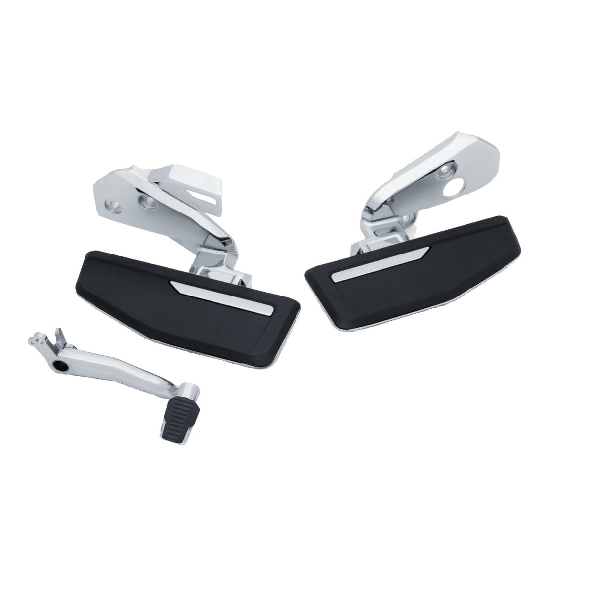 Kuryakyn Omni floorboard brake & shift peg kit - Chrome