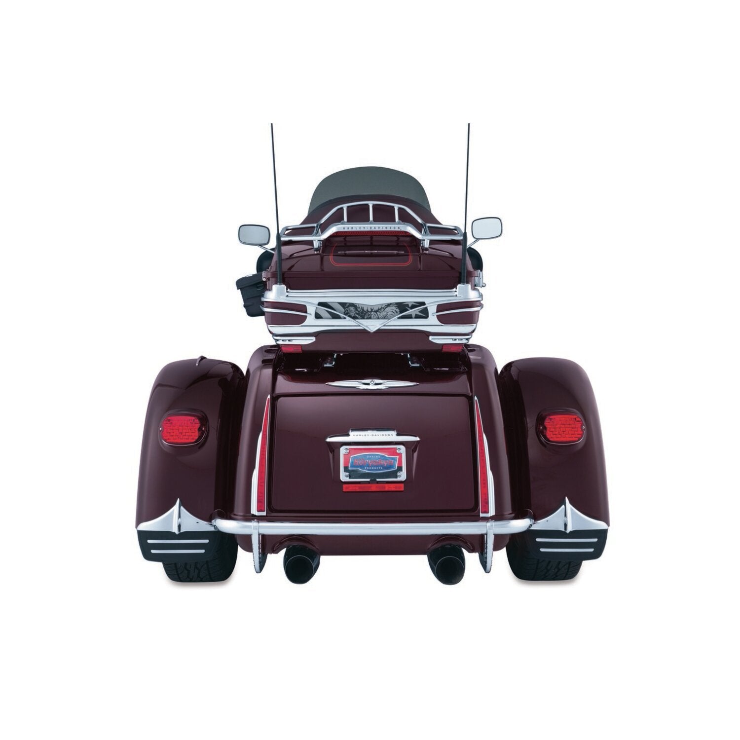 Kuryakyn Trike rear light bars - Chrome