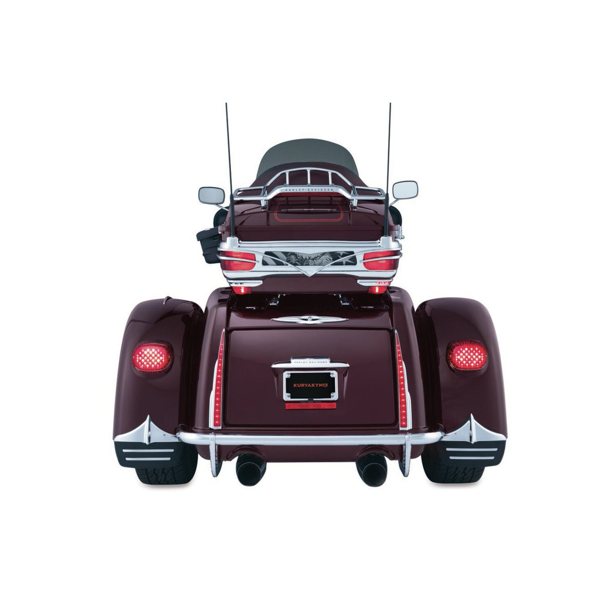 Kuryakyn Trike rear light bars - Chrome