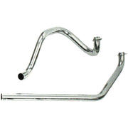 Paughco Independent dual head pipes - Chrome