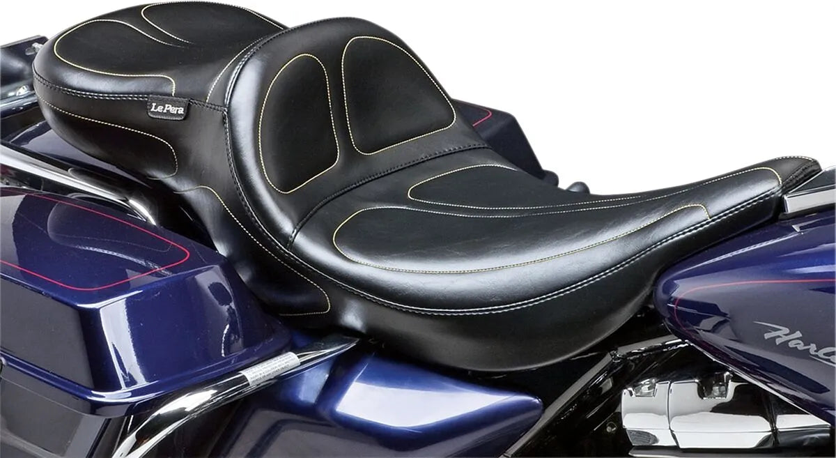 Le Pera Maverick Daddy Long Legs Seat - For Harley Davidson