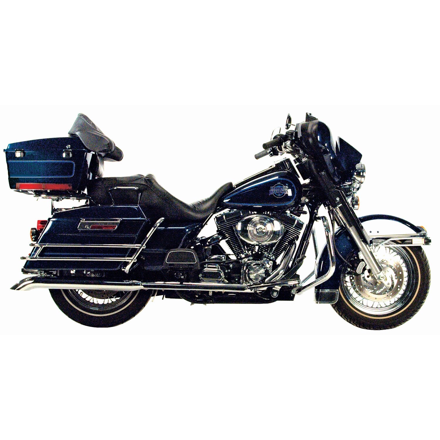 Paughco Independent dual head pipes - Chrome