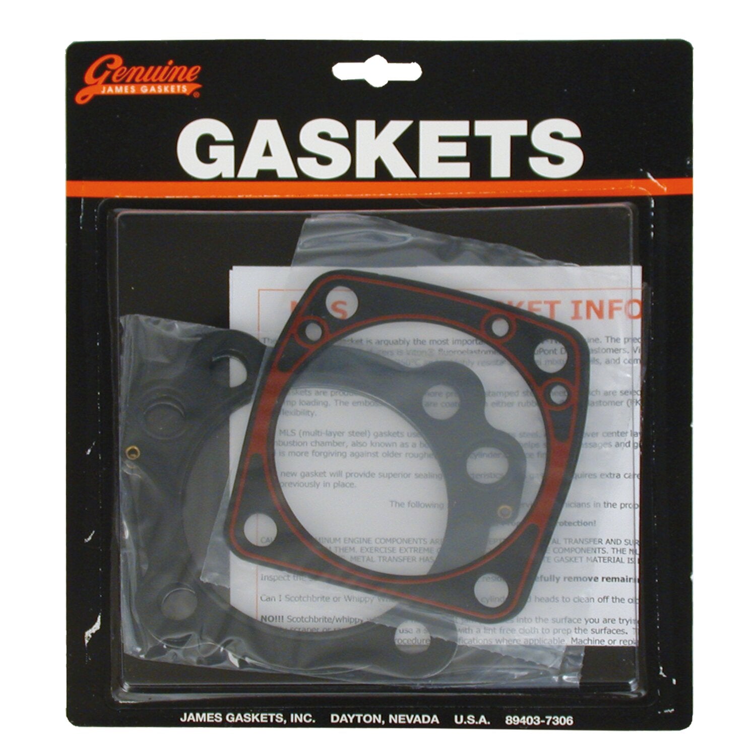James Gaskets James Evo head & base gasket kit - MLS/RCM