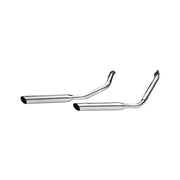 Paughco Slash cut exhaust (38") - Chrome
